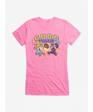 New Arrival Rugrats Good Tackle Girls T-Shirt $7.77 T-Shirts