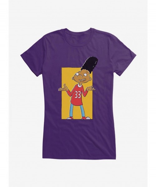 Flash Sale Hey Arnold! Meet Gerald Girls T-Shirt $9.56 T-Shirts