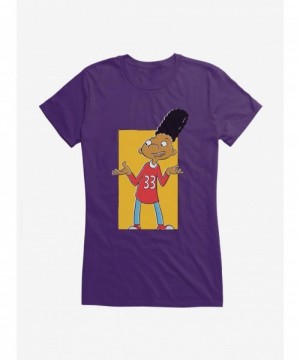 Flash Sale Hey Arnold! Meet Gerald Girls T-Shirt $9.56 T-Shirts