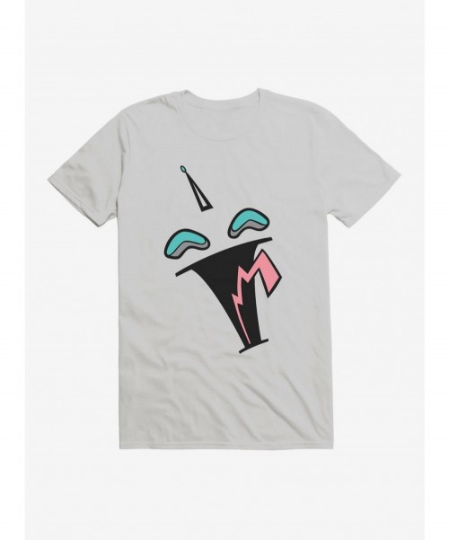 Discount Sale Invader Zim Big Face Laughing T-Shirt $8.03 T-Shirts