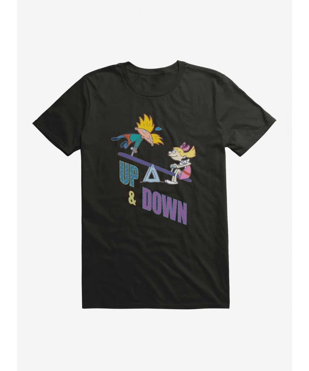 Huge Discount Hey Arnold! Up And Down T-Shirt $6.50 T-Shirts