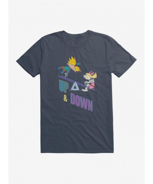 Huge Discount Hey Arnold! Up And Down T-Shirt $6.50 T-Shirts