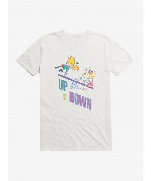 Huge Discount Hey Arnold! Up And Down T-Shirt $6.50 T-Shirts