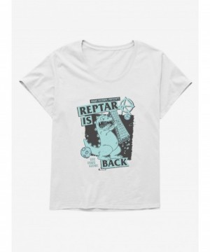 Trendy Rugrats Punk Poster Reptar Is Back Girls T-Shirt Plus Size $10.05 T-Shirts