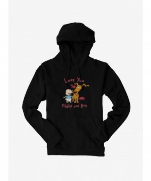 New Arrival Rugrats Spike And Tommy I Love You To Kibbles And Bits Hoodie $17.24 Hoodies