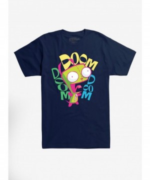 Seasonal Sale Invader Zim Doom T-Shirt $6.84 T-Shirts