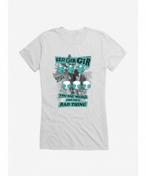 Sale Item Invader Zim Weird Like It's A Bad Thing Girls T-Shirt $8.17 T-Shirts