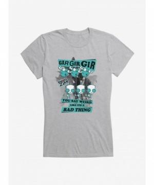 Sale Item Invader Zim Weird Like It's A Bad Thing Girls T-Shirt $8.17 T-Shirts