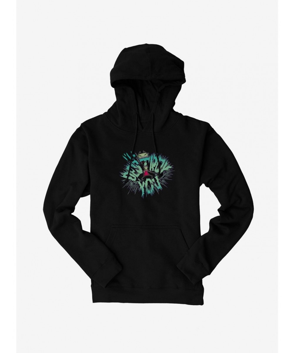 Clearance Invader Zim I'll Destroy You Hoodie $12.57 Hoodies