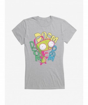 Pre-sale Invader Zim Doom Doom Doom Girls T-Shirt $8.76 T-Shirts