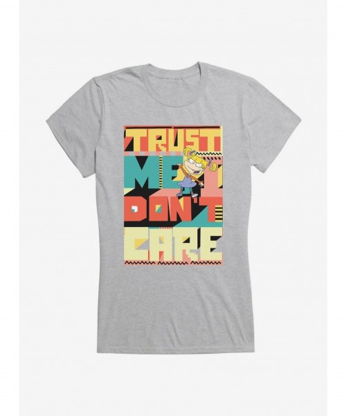 Low Price Rugrats Angelica Trust Me I Don't Care Girls T-Shirt $7.57 T-Shirts