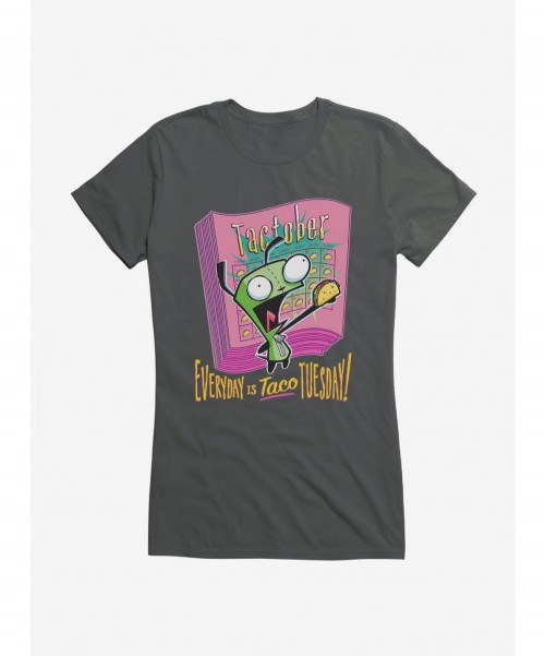 Crazy Deals Invader Zim Unique Taco Tuesday Girls T-Shirt $9.56 T-Shirts