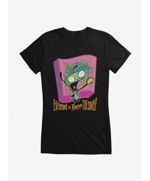 Crazy Deals Invader Zim Unique Taco Tuesday Girls T-Shirt $9.56 T-Shirts