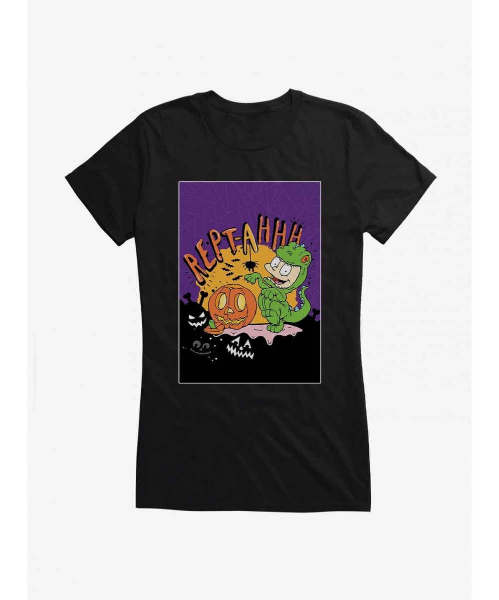 Fashion Rugrats Halloween Tommy Rept-Ahhh! Girls T-Shirt $7.97 T-Shirts