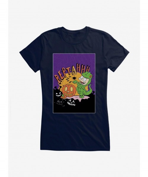 Fashion Rugrats Halloween Tommy Rept-Ahhh! Girls T-Shirt $7.97 T-Shirts