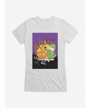 Fashion Rugrats Halloween Tommy Rept-Ahhh! Girls T-Shirt $7.97 T-Shirts