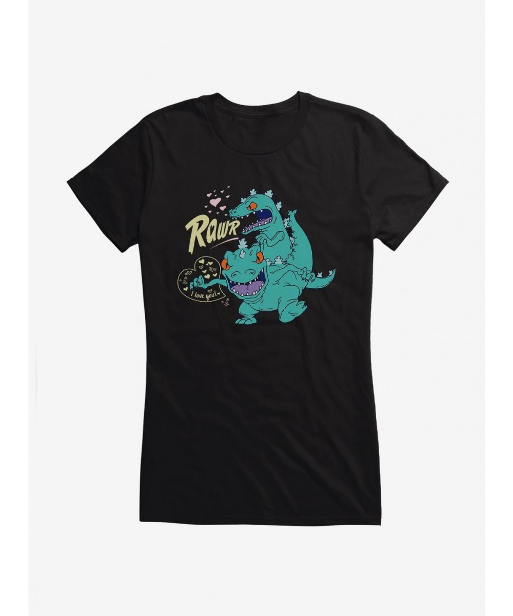 Absolute Discount Rugrats Reptar Rawr Attack Girls T-Shirt $7.57 T-Shirts