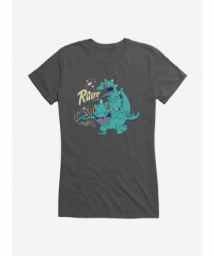 Absolute Discount Rugrats Reptar Rawr Attack Girls T-Shirt $7.57 T-Shirts