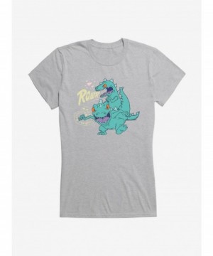 Absolute Discount Rugrats Reptar Rawr Attack Girls T-Shirt $7.57 T-Shirts