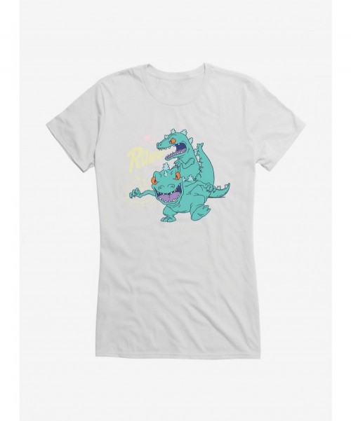 Absolute Discount Rugrats Reptar Rawr Attack Girls T-Shirt $7.57 T-Shirts