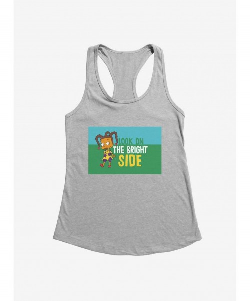 New Arrival Rugrats Susie Carmichael Look On The Bright Side Girls Tank $6.18 Tanks