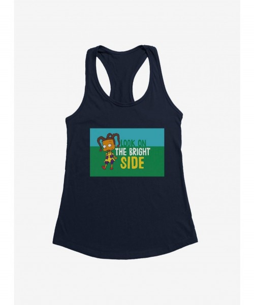 New Arrival Rugrats Susie Carmichael Look On The Bright Side Girls Tank $6.18 Tanks