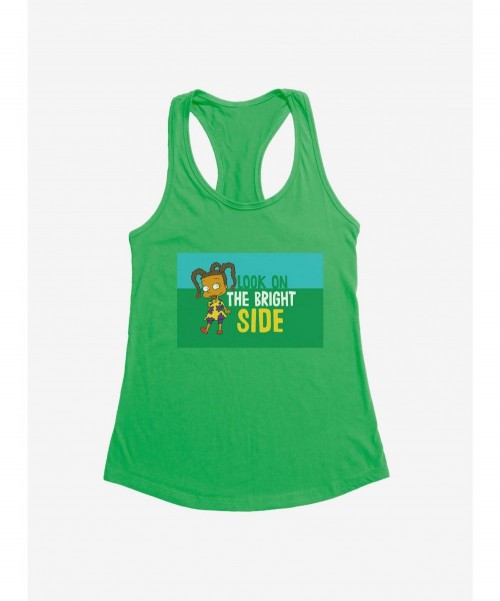 New Arrival Rugrats Susie Carmichael Look On The Bright Side Girls Tank $6.18 Tanks