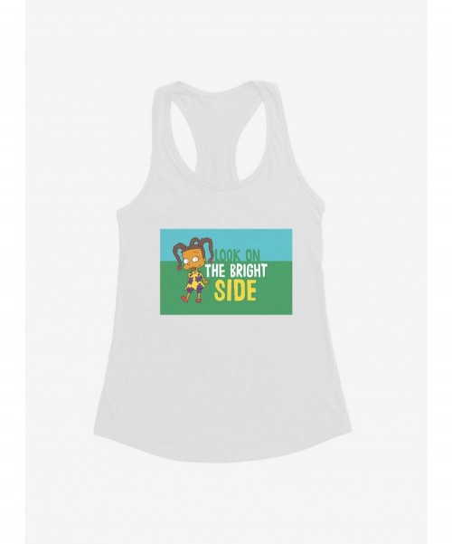 New Arrival Rugrats Susie Carmichael Look On The Bright Side Girls Tank $6.18 Tanks