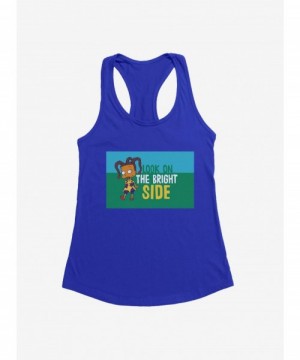 New Arrival Rugrats Susie Carmichael Look On The Bright Side Girls Tank $6.18 Tanks