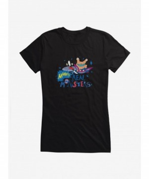 Festival Price Aaahh!!! Real Monsters Make A Splash Girls T-Shirt $5.98 T-Shirts