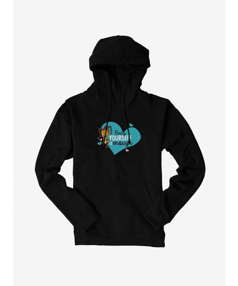 New Arrival Rugrats Susie Carmichael Being Yourself Is Enough Hoodie $11.14 Hoodies