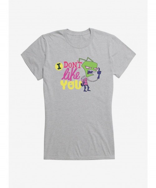 Pre-sale Invader Zim I Don't Like You Girls T-Shirt $7.17 T-Shirts