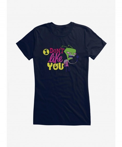 Pre-sale Invader Zim I Don't Like You Girls T-Shirt $7.17 T-Shirts