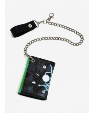 Unique Invader Zim GIR Split Trifold Chain Wallet $11.22 Wallets