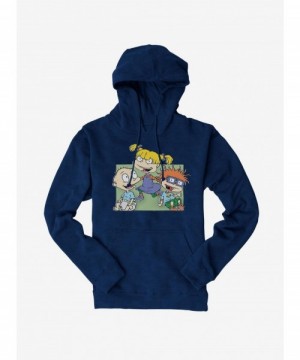 Hot Selling Rugrats Angelica Tommy And Chuckie Hoodie $10.78 Hoodies