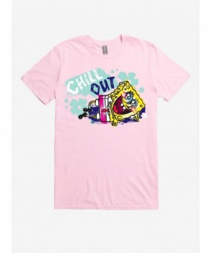 Absolute Discount SpongeBob Chill Out T-Shirt $8.48 T-Shirts