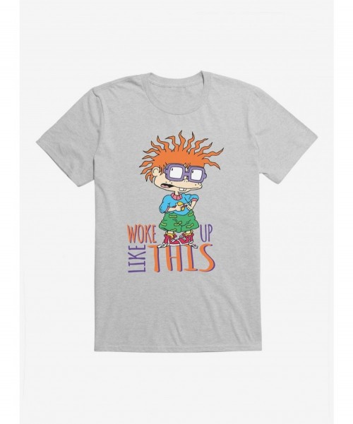 Limited-time Offer Rugrats Chuckie Woke Up Like This T-Shirt $7.84 T-Shirts