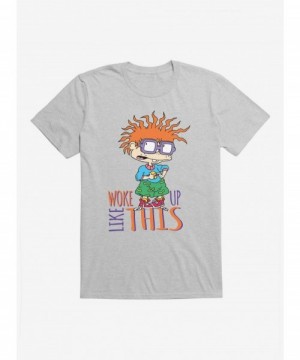 Limited-time Offer Rugrats Chuckie Woke Up Like This T-Shirt $7.84 T-Shirts