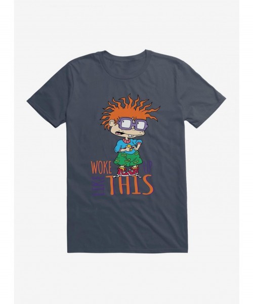 Limited-time Offer Rugrats Chuckie Woke Up Like This T-Shirt $7.84 T-Shirts