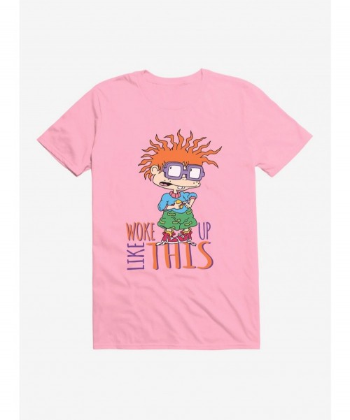 Limited-time Offer Rugrats Chuckie Woke Up Like This T-Shirt $7.84 T-Shirts