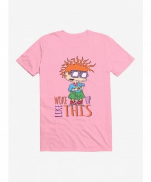 Limited-time Offer Rugrats Chuckie Woke Up Like This T-Shirt $7.84 T-Shirts