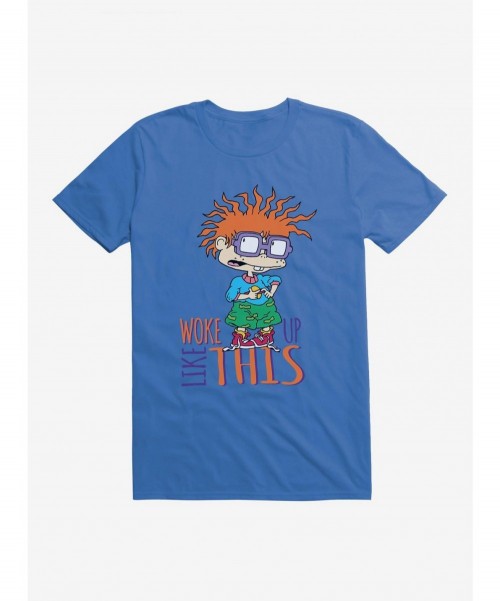 Limited-time Offer Rugrats Chuckie Woke Up Like This T-Shirt $7.84 T-Shirts