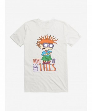 Limited-time Offer Rugrats Chuckie Woke Up Like This T-Shirt $7.84 T-Shirts