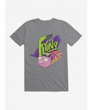 Festival Price Invader Zim Gir Flying Pigs T-Shirt $7.07 T-Shirts