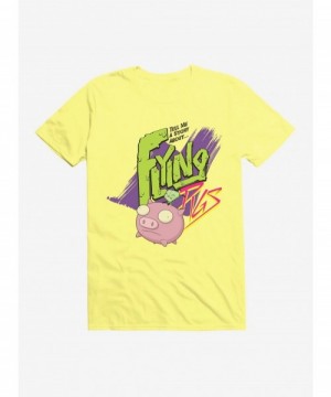 Festival Price Invader Zim Gir Flying Pigs T-Shirt $7.07 T-Shirts