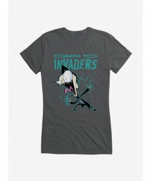 Unique Invader Zim Unique Death Girls T-Shirt $7.97 T-Shirts