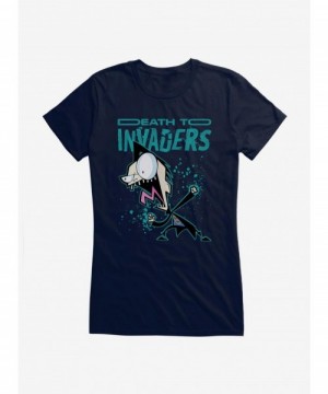 Unique Invader Zim Unique Death Girls T-Shirt $7.97 T-Shirts