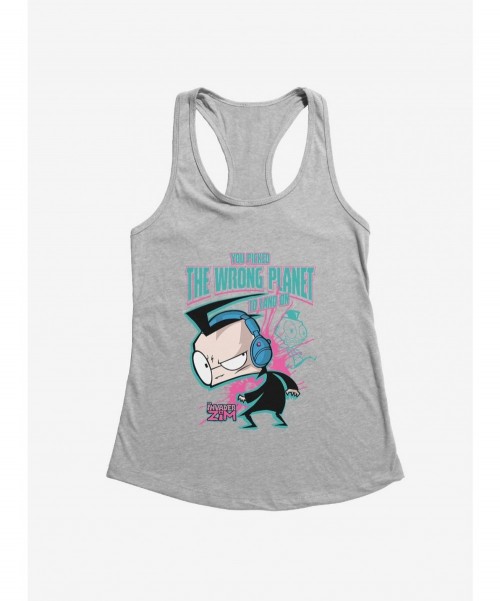 Crazy Deals Invader Zim Wrong Planet To Land On Girls Tank $7.37 Tanks