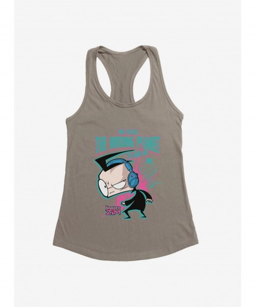 Crazy Deals Invader Zim Wrong Planet To Land On Girls Tank $7.37 Tanks