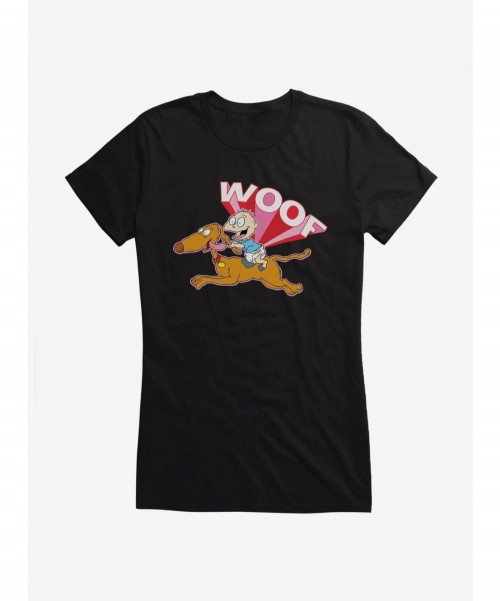 Limited-time Offer Rugrats Spike And Tommy Woof Girls T-Shirt $5.98 T-Shirts